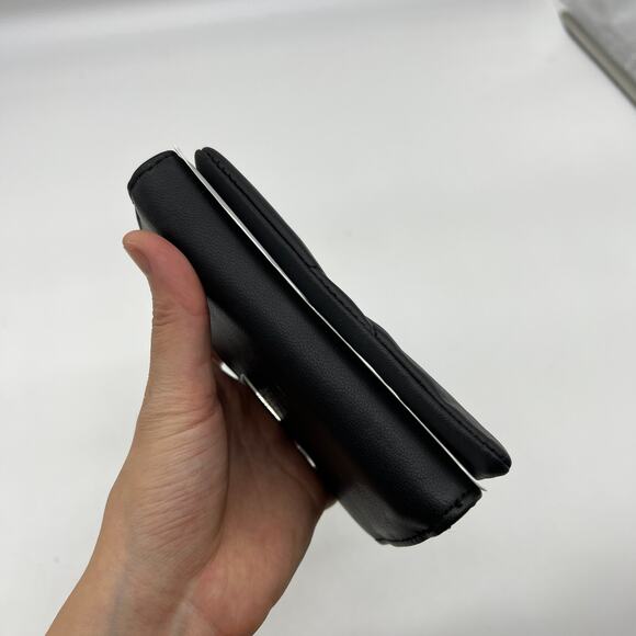 Vince Camuto Doty Wallet	Black Leather Size Small - Picture 6 of 16